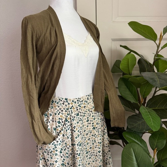 Old Navy Olive Green Cardigan Sweater - Picture 3 of 5